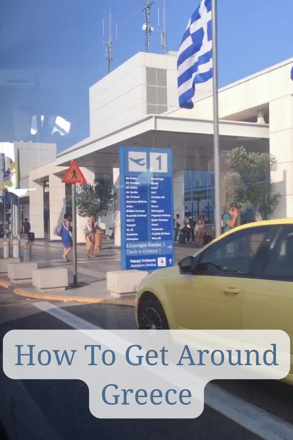 how to get around Greece