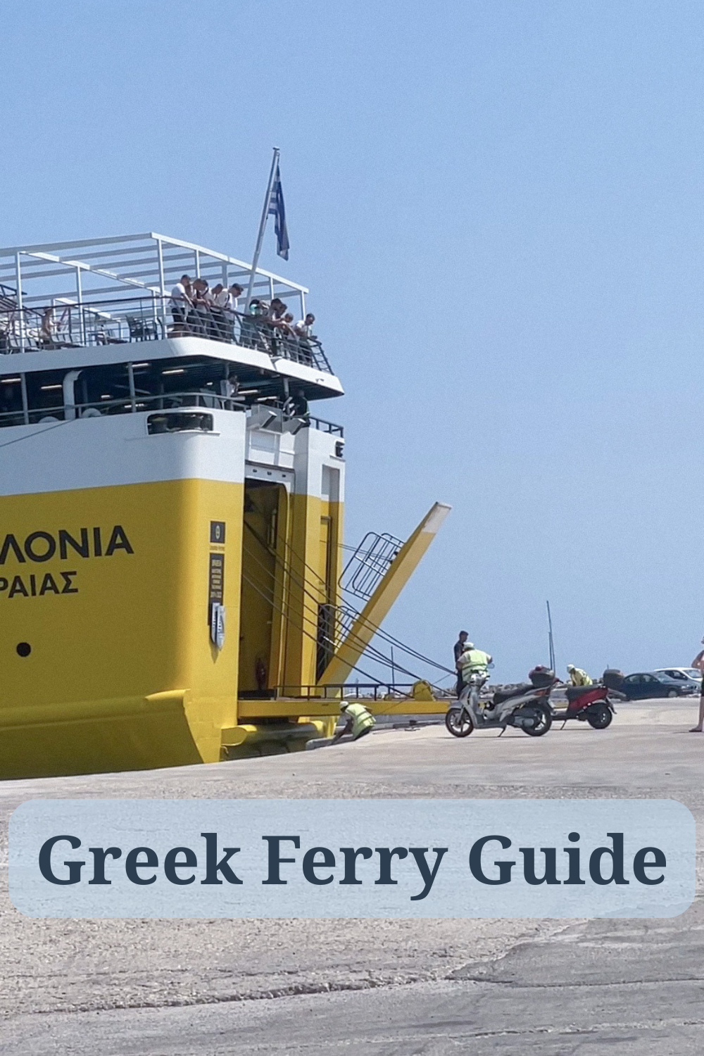 Greek ferry guide