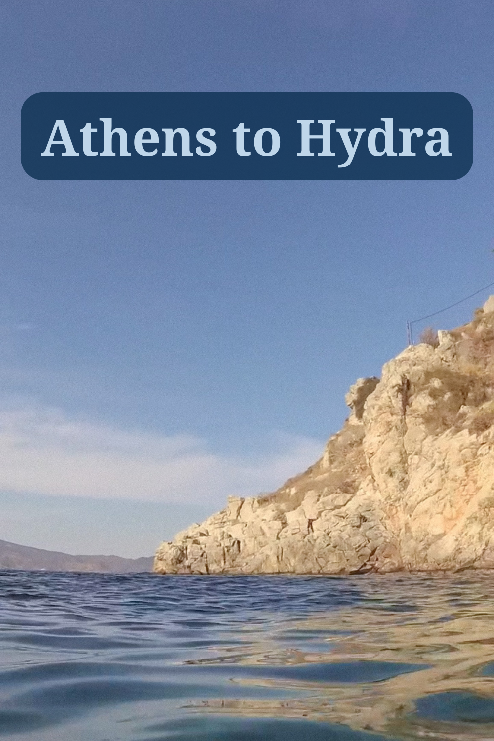 Athens to Hydra