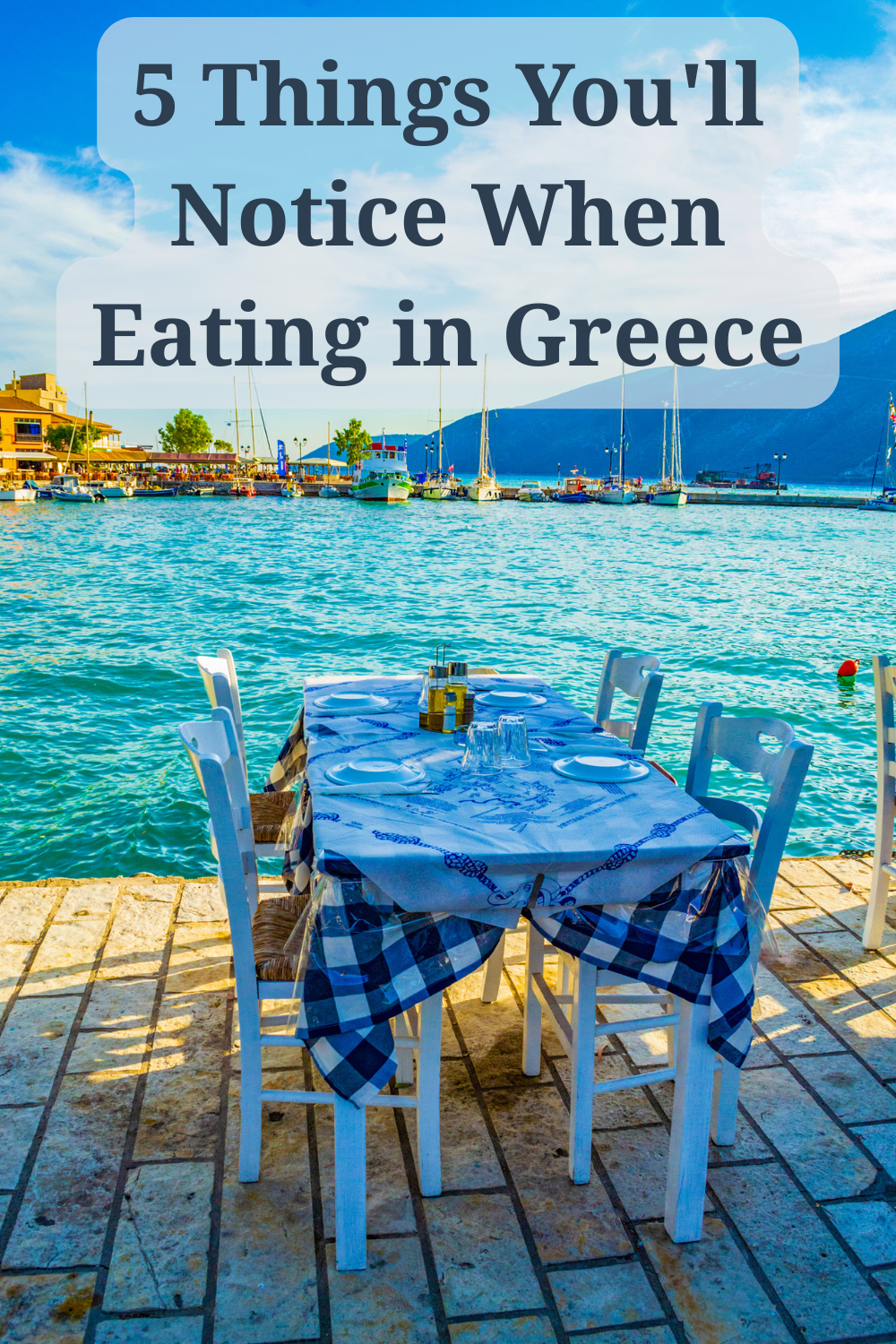 eating in Greece