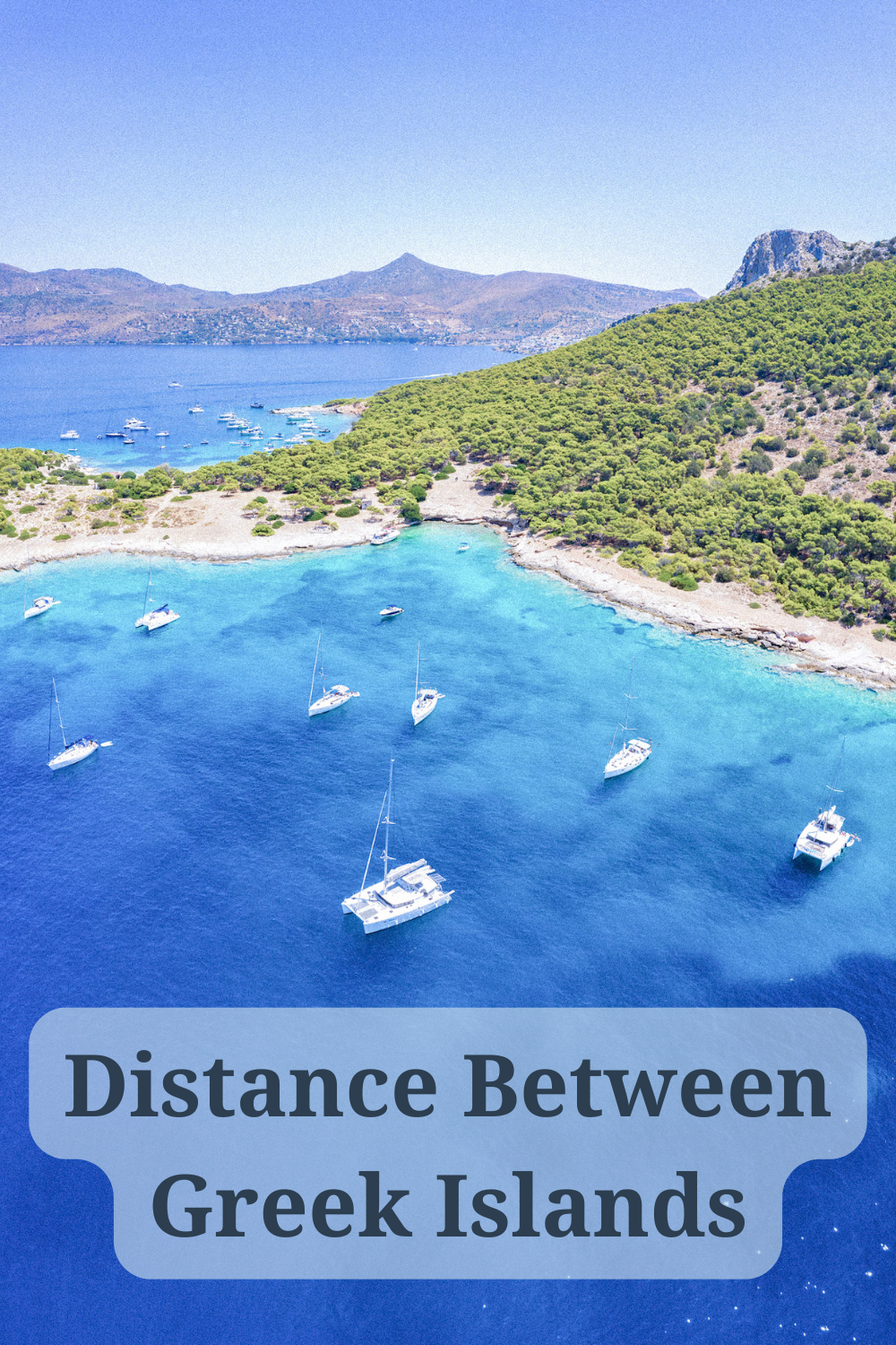 distance between greek islands