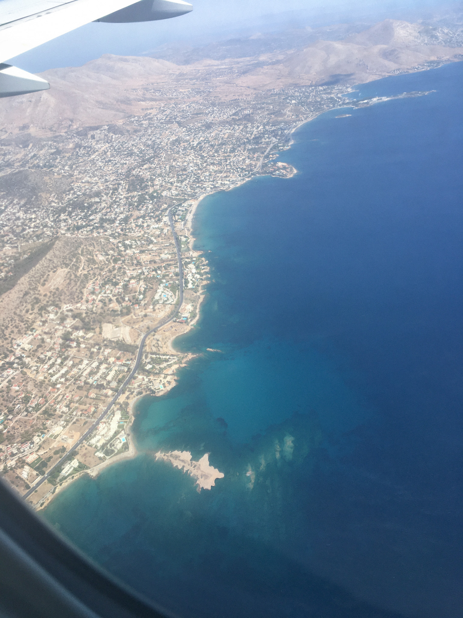 jet lag flying to Greece