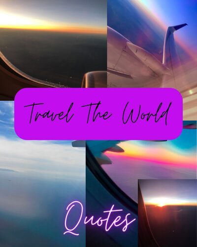 quotes about traveling the world